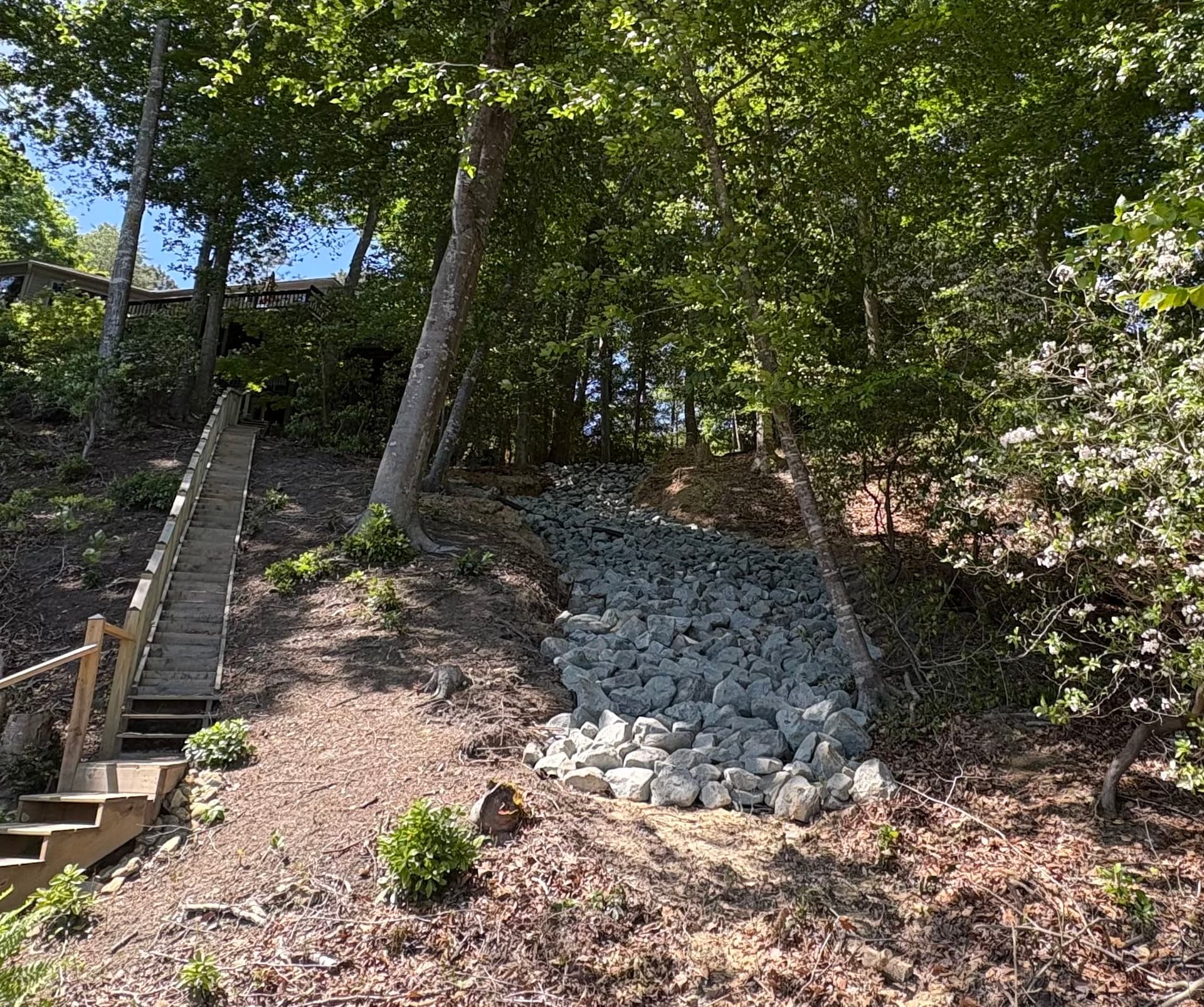 Gallery photos for Williamsburg Slope and Erosion Issues Rectified: Image #8
