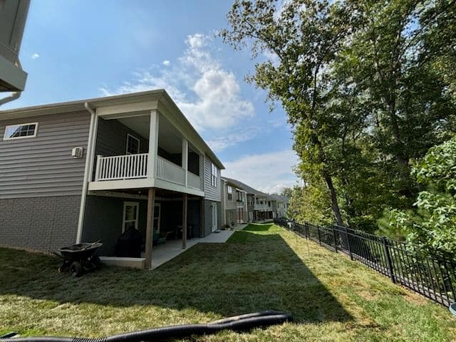 Gallery photos for Yard Drainage Makeover in Williamsburg: Image #1