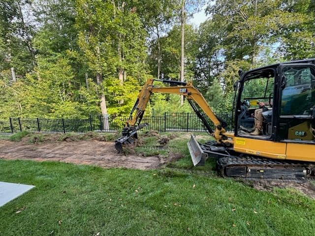 Gallery photos for Yard Drainage Makeover in Williamsburg: Image #3