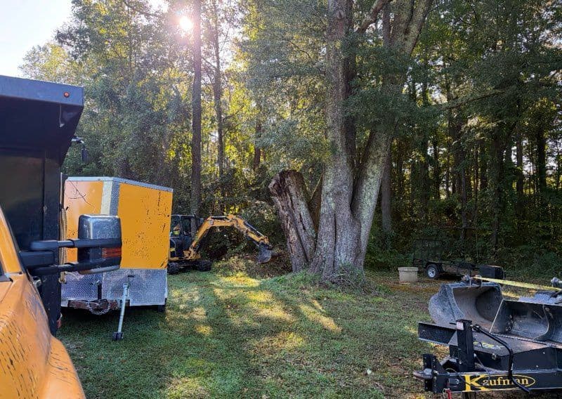 Gallery photos for Lot Clearing and Preparation in Williamsburg: Image #2