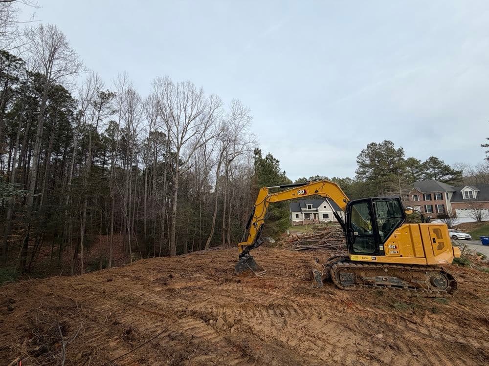 Gallery photos for Land Preparation for New Home Build in New Kent: Image #3